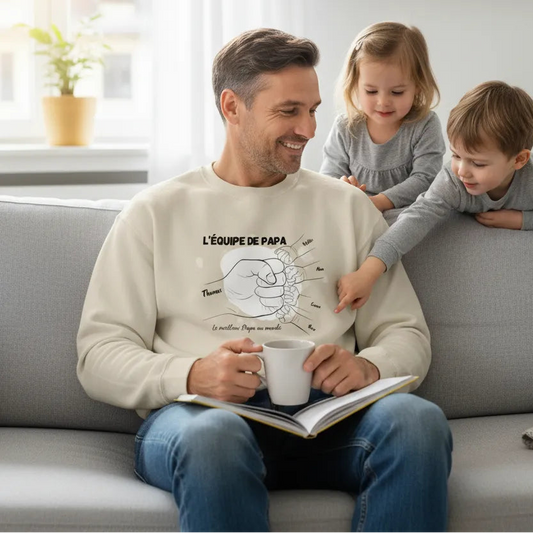 Pull personnalisé papa