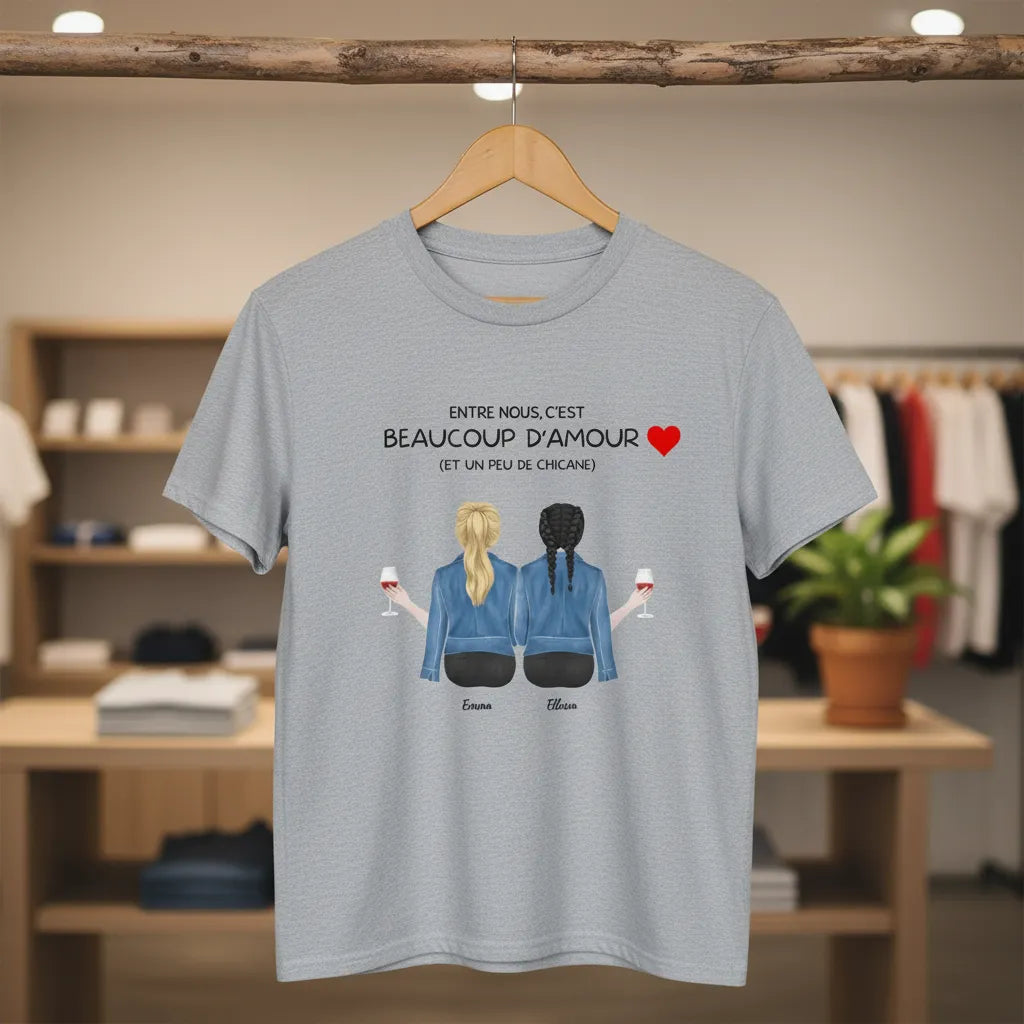 Chandail personnalisé meilleures amies