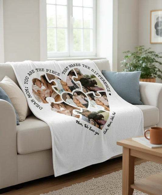 Couverture personnalisée maman