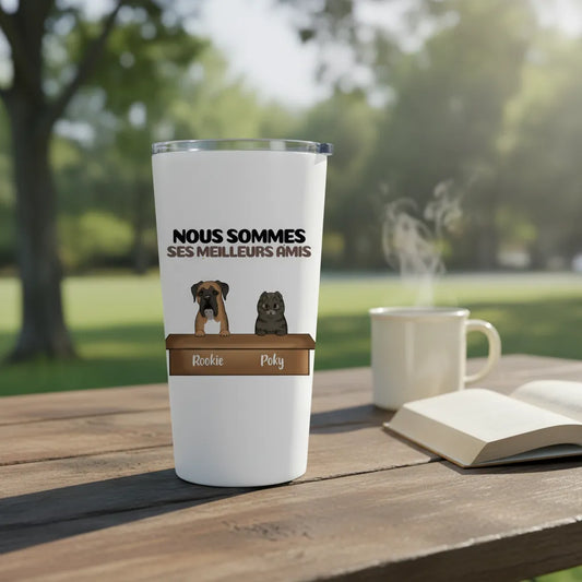 Mug personnalisé chat et chien