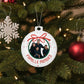 Boule de sapin de noël personnalisée famille