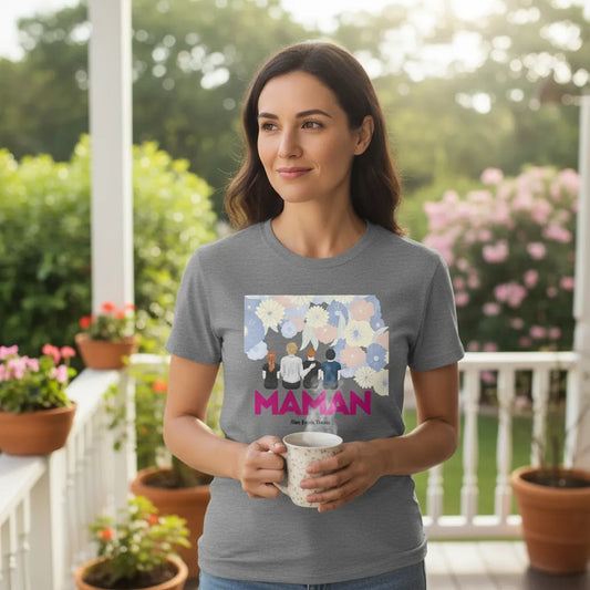 T-Shirt Personnalisé Fête des Mères