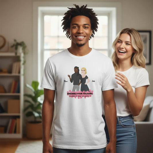 T Shirt Personnalisé Saint Valentin