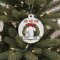 Boule de noël chat personnalisée