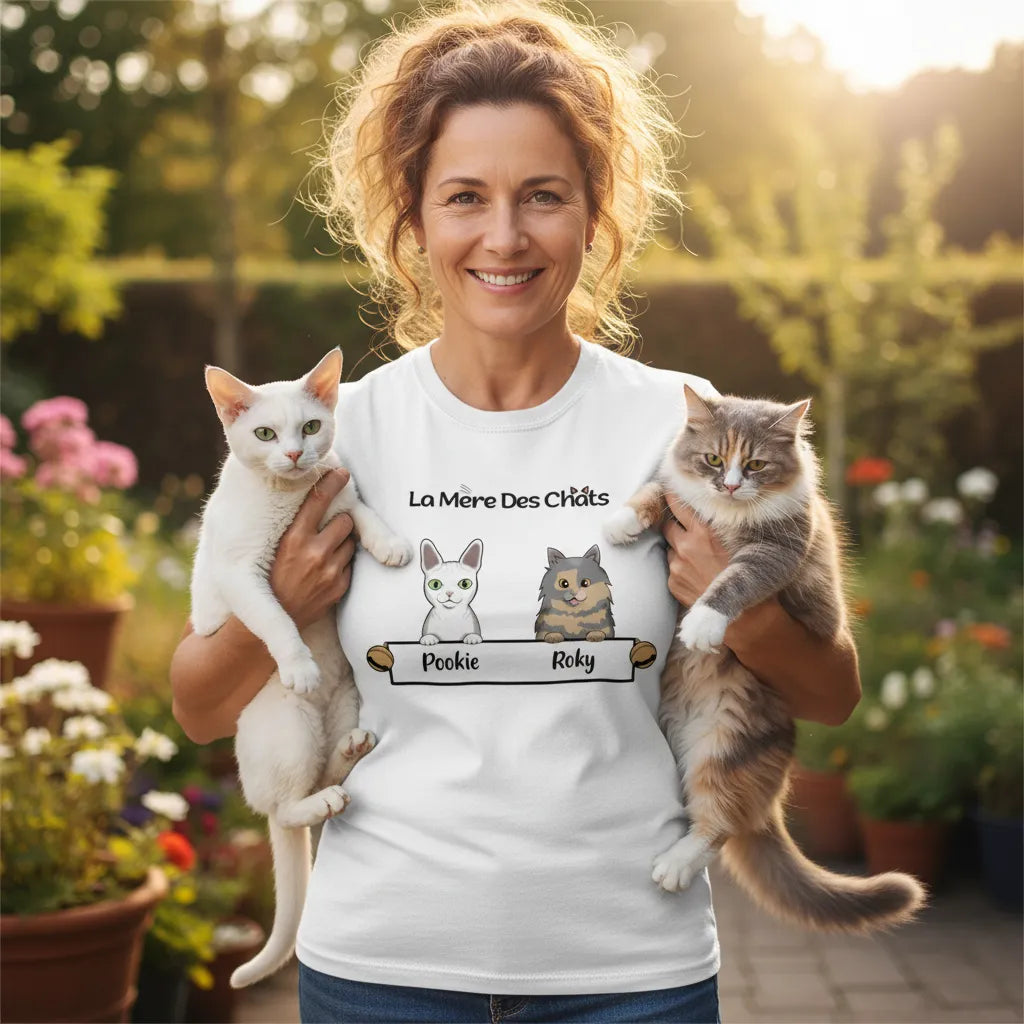 Tee Shirt Personnalisé Fête Des Mères