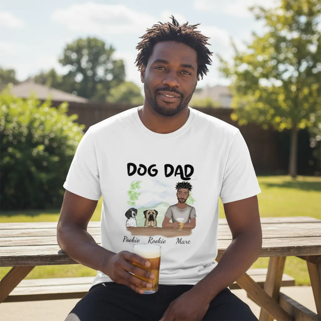 Tee shirt personnalisé anniversaire homme