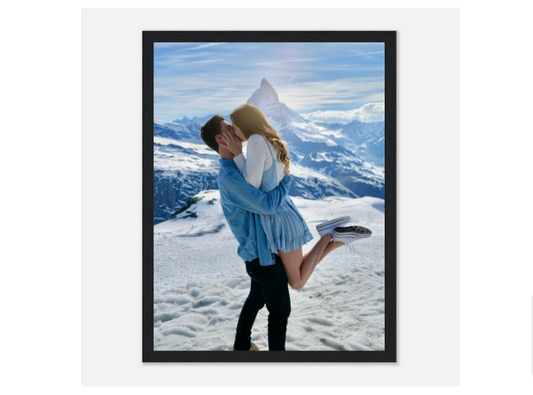 Affiche Personnalisée Pour Couple