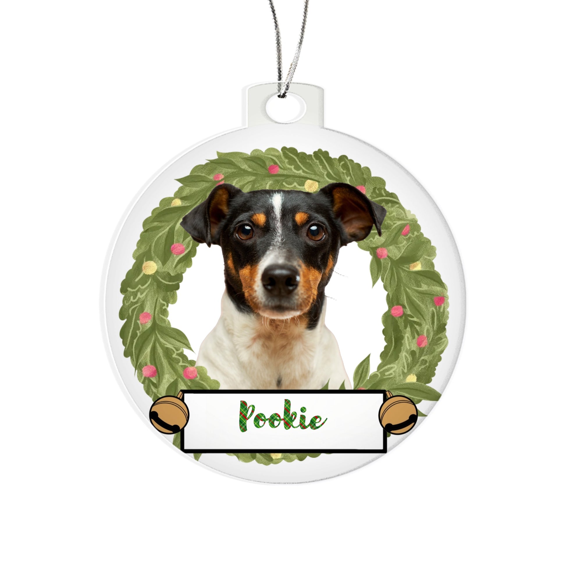 Boule noel chien personnalisee