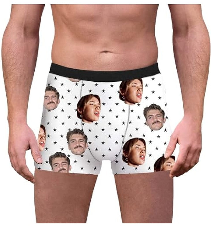 Boxer Pour Homme Personnalise Avec Photo