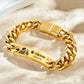 Bracelet en acier personnalisable pour homme