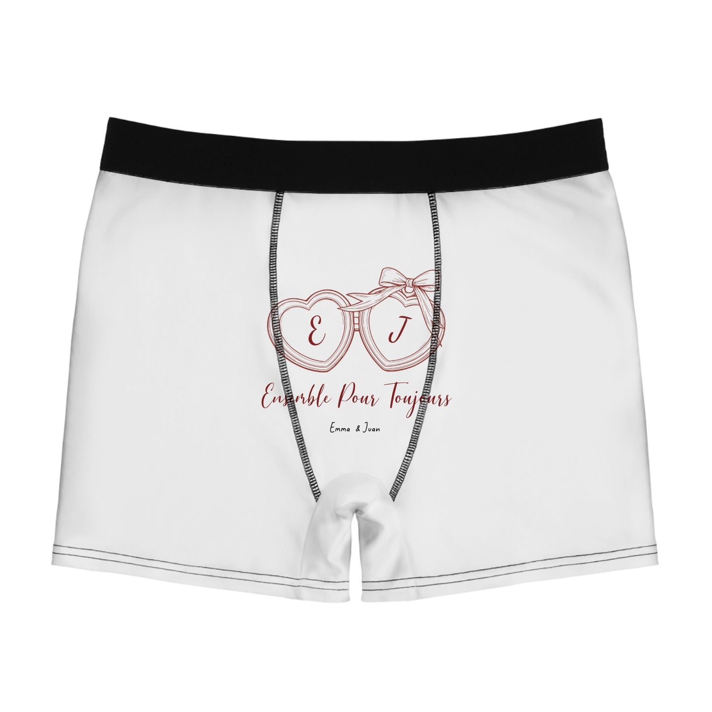 Calecon Homme Personnalise Saint Valentin