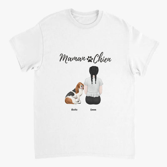 Chandail Personnalise Chien Maitresse