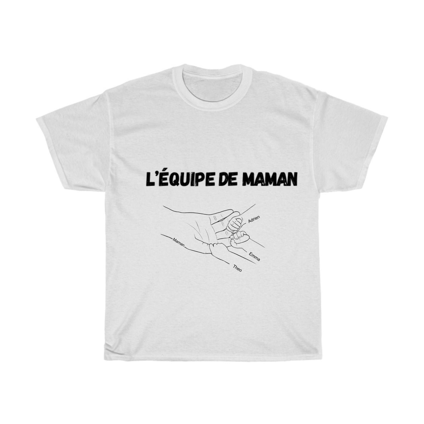 Chandail personnalise maman et enfants