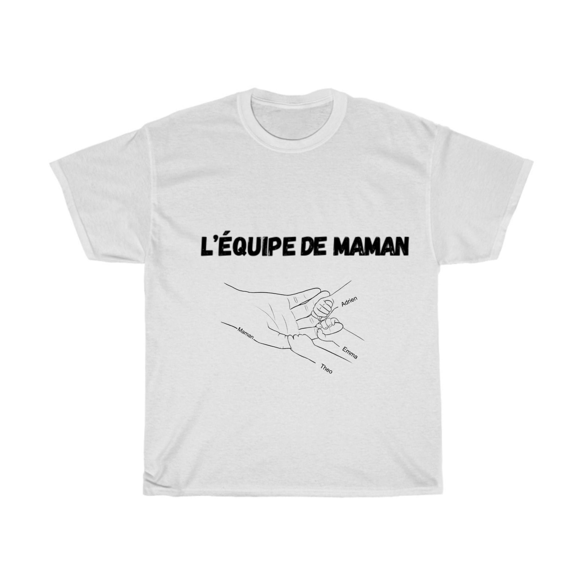 Chandail personnalise maman et enfants