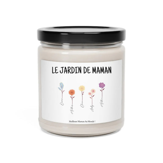 Chandelle parfumee personnalisee fete des meres