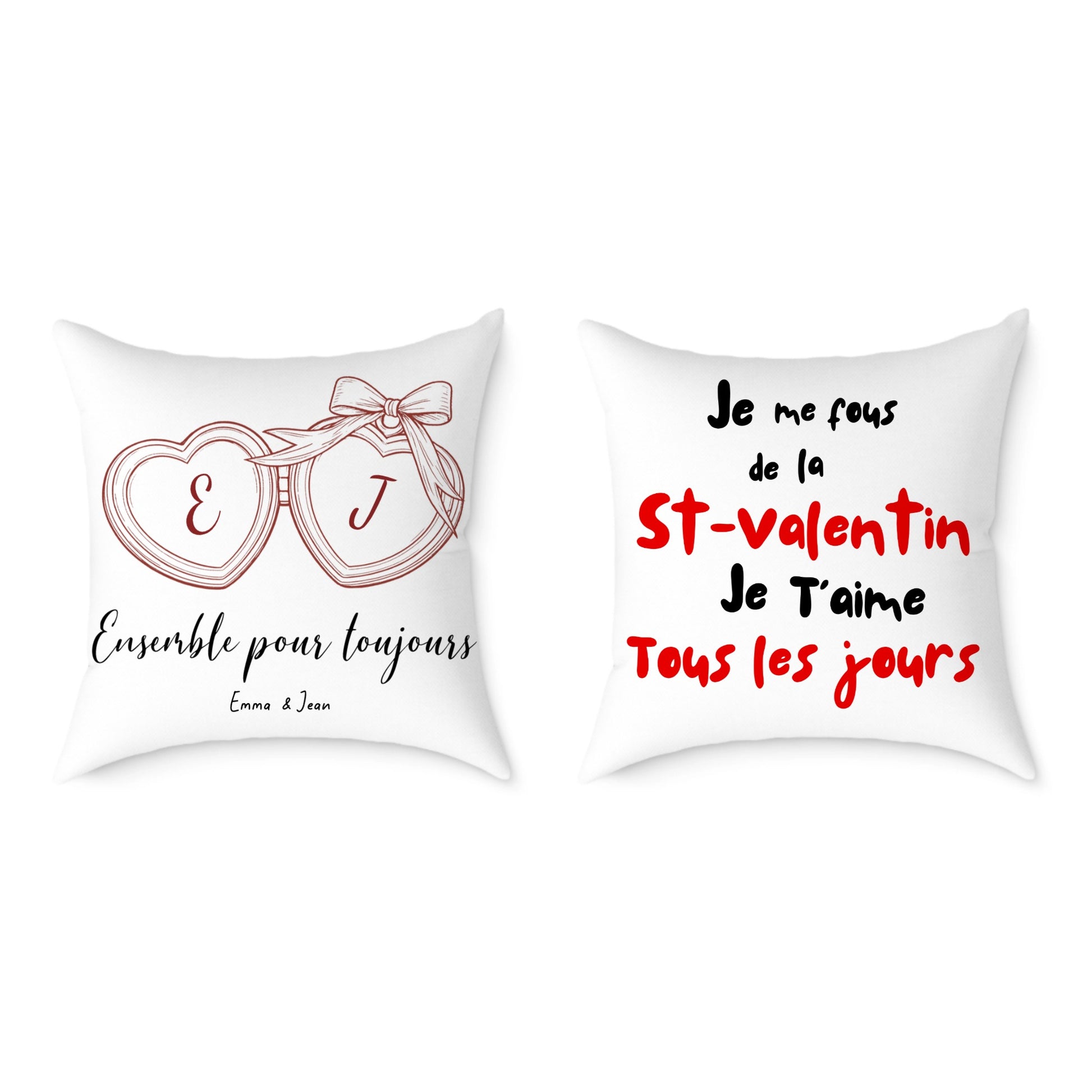 Coussin Personnalisable Saint Valentin