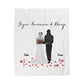 Couverture Personnalisee Anniversaire de Mariage