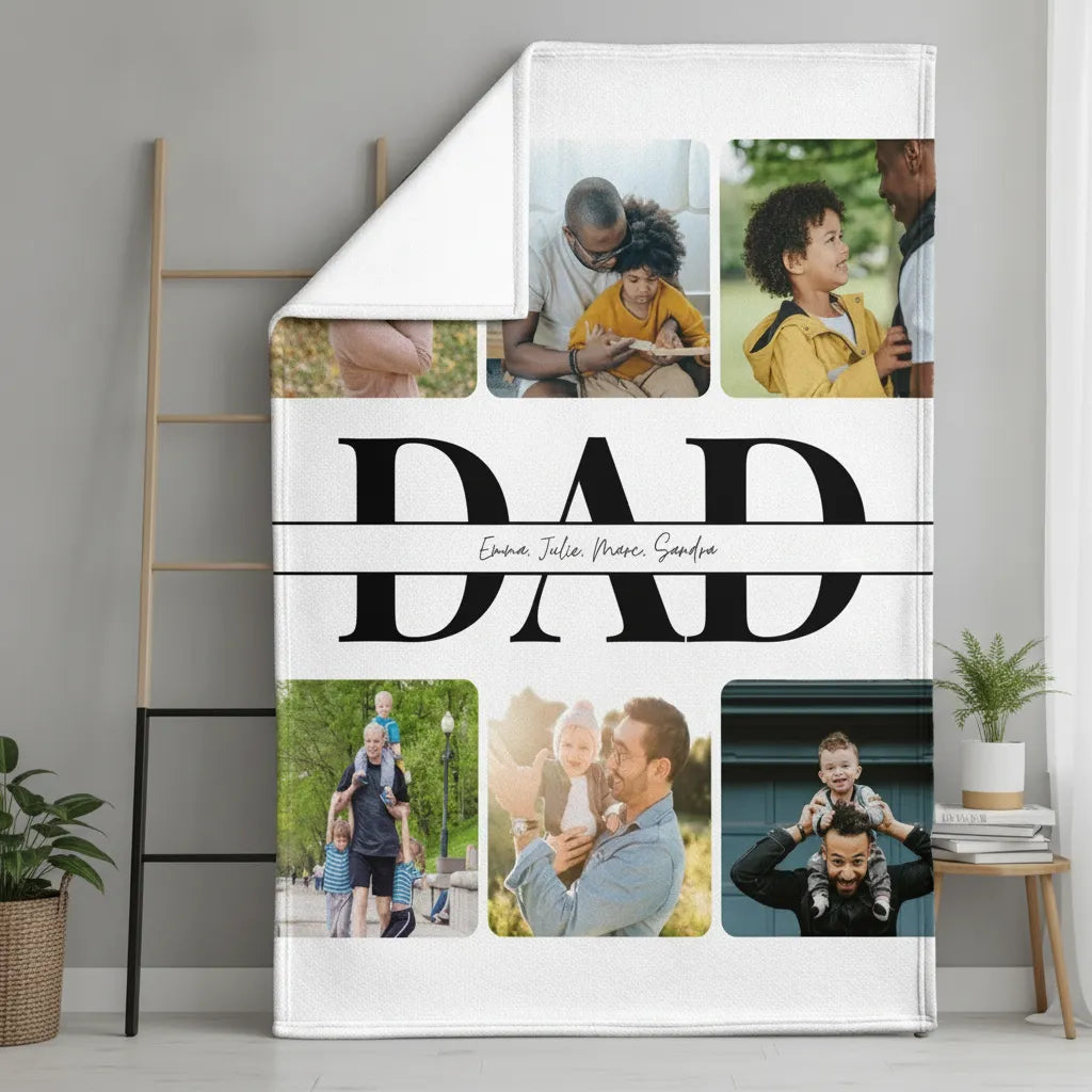 Couverture personnalisable papa