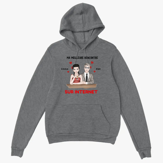 Hoodie Personnalise Couple