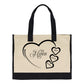 Large Sac Fourre Tout En Coton Parent Et Enfant