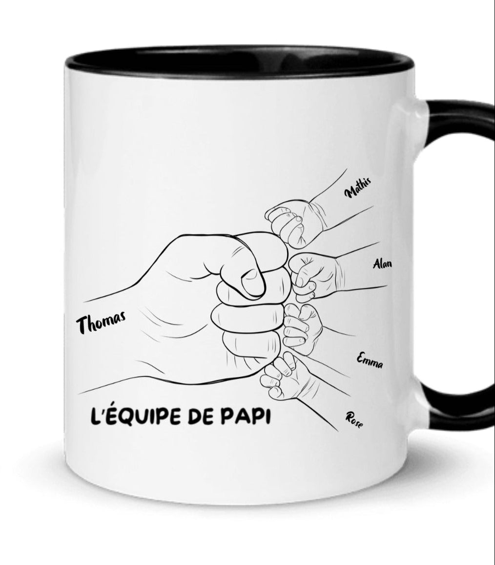 Mug Personnalisable equipe de Papi