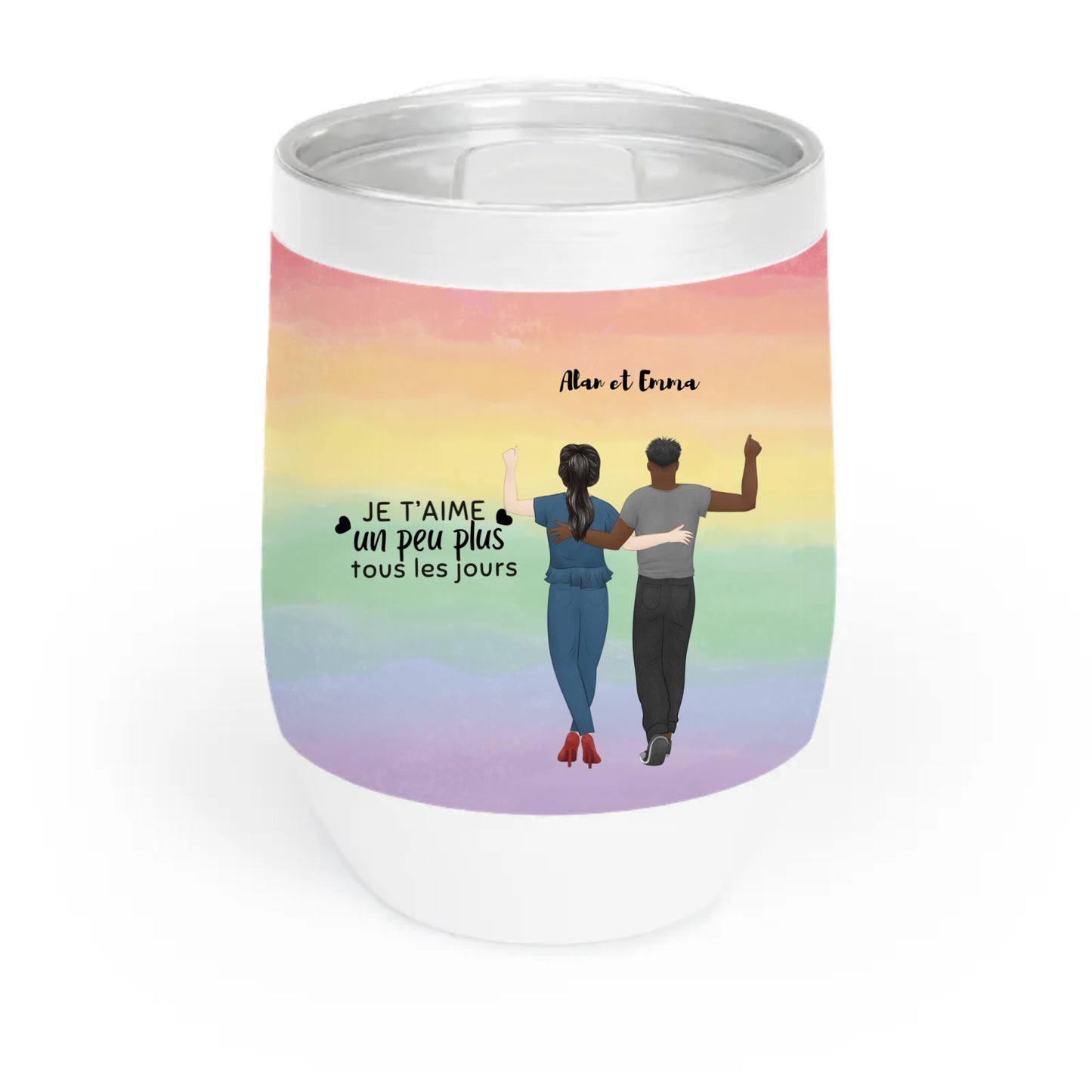 Mug personnalise couple
