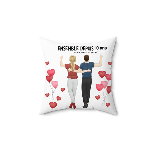 Oreiller Personnalise Couple