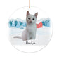 Ornement Acrylique Personnalise Chat