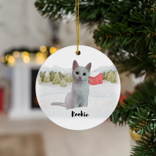 Ornement Personnalisé Chat