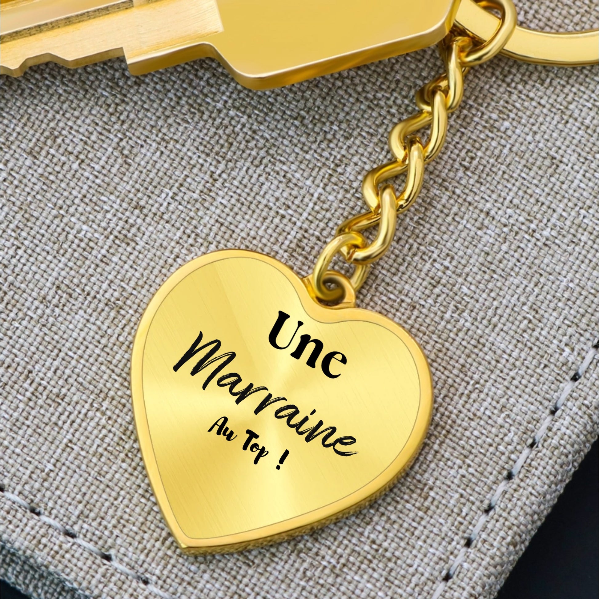 Porte clef personnalisé marraine