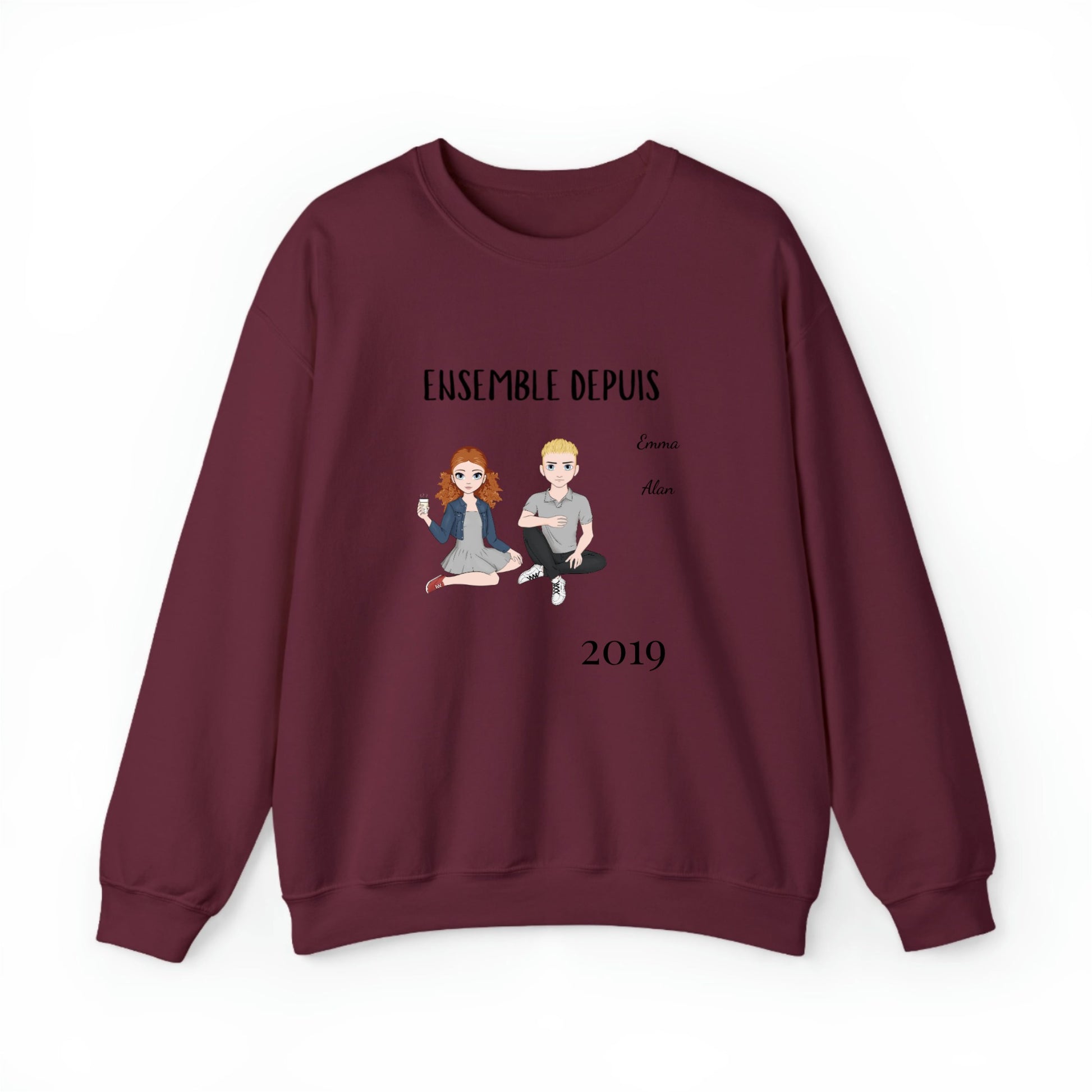 Pull couple personnalise