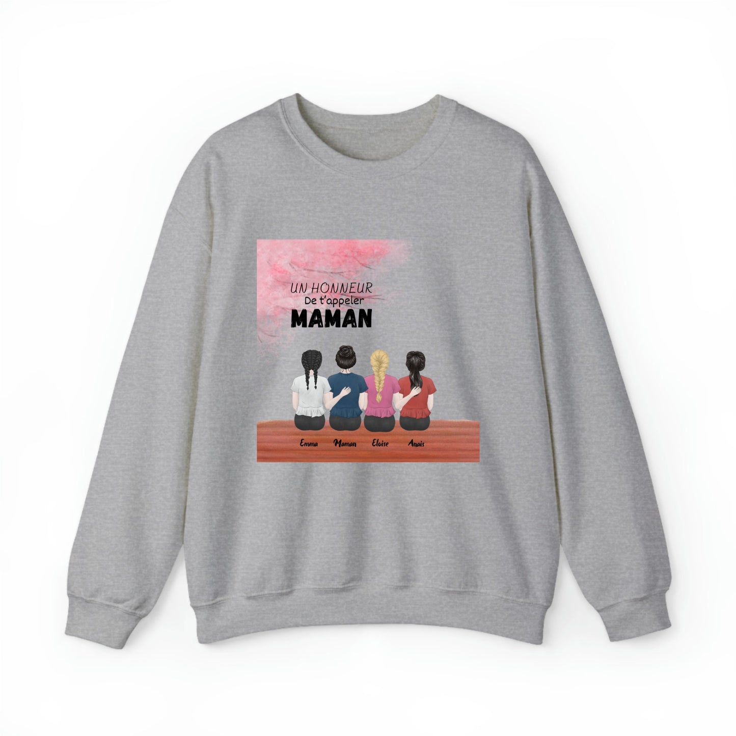 Pull personnalise mere fille