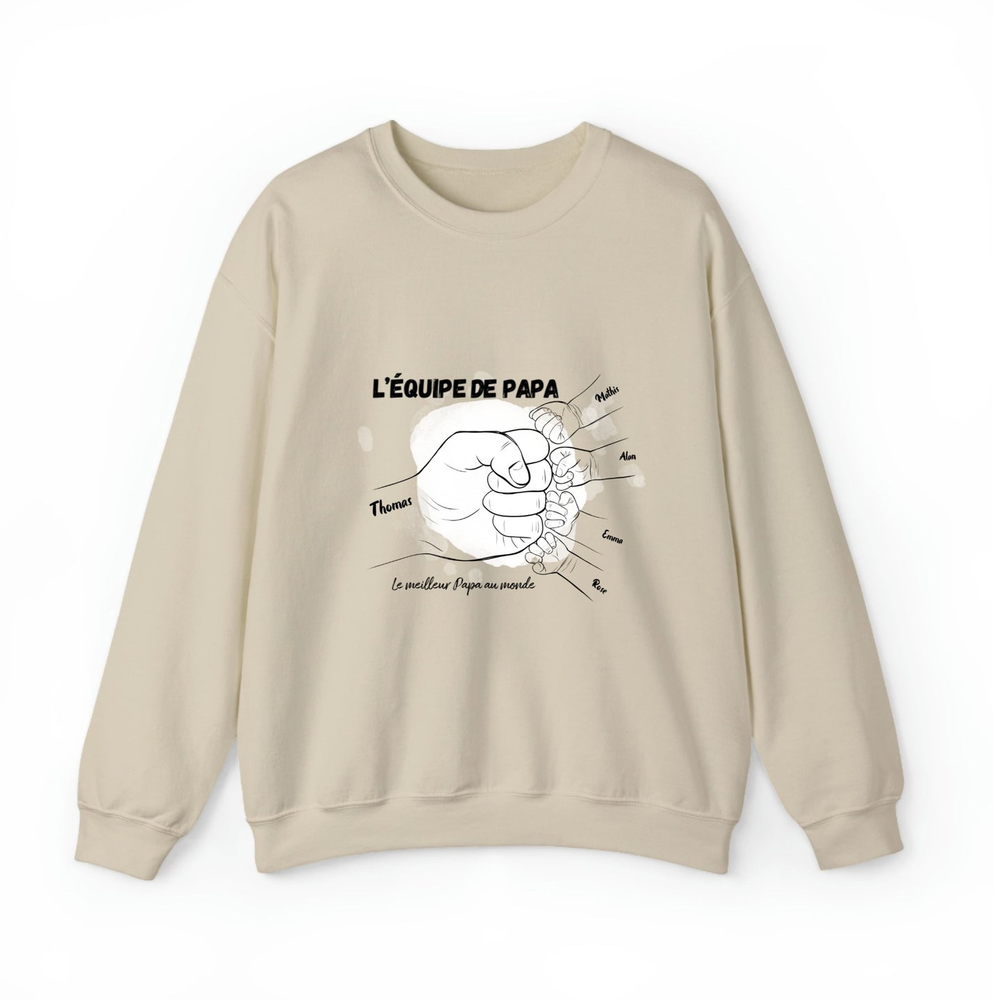 Pull personnalise papa