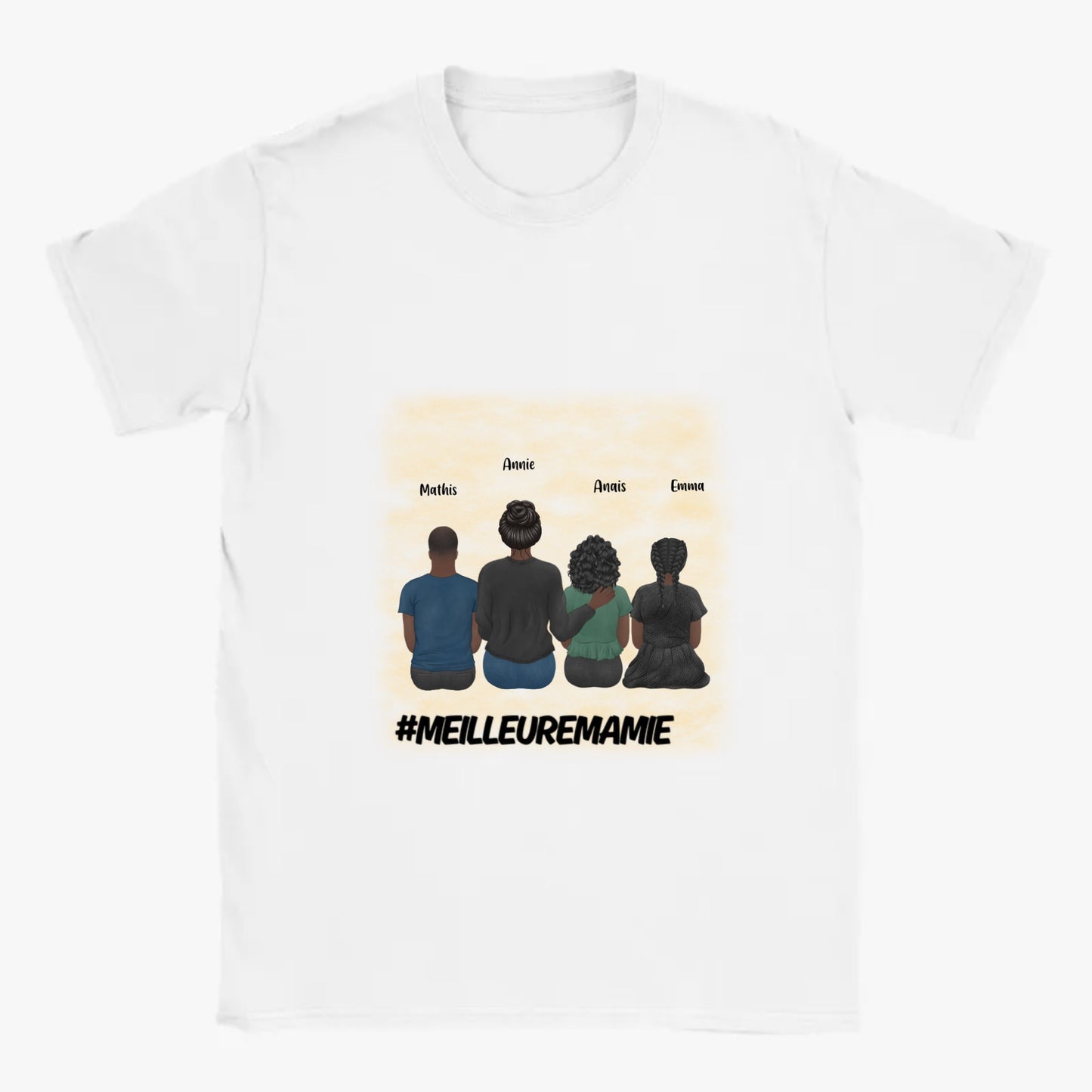 T Shirt Personnalise Fete des Grand Meres