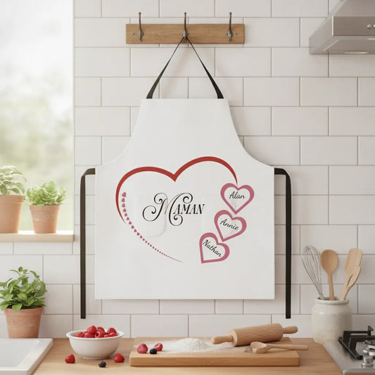 Tablier cuisine personnalisable parent et enfants