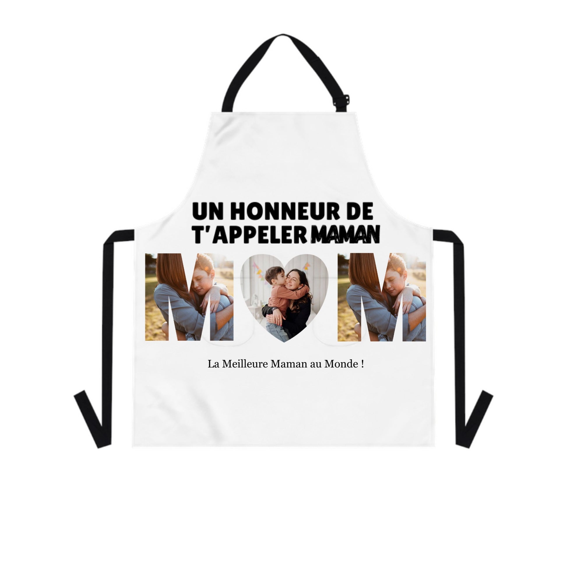 Tablier personnalise maman enfants