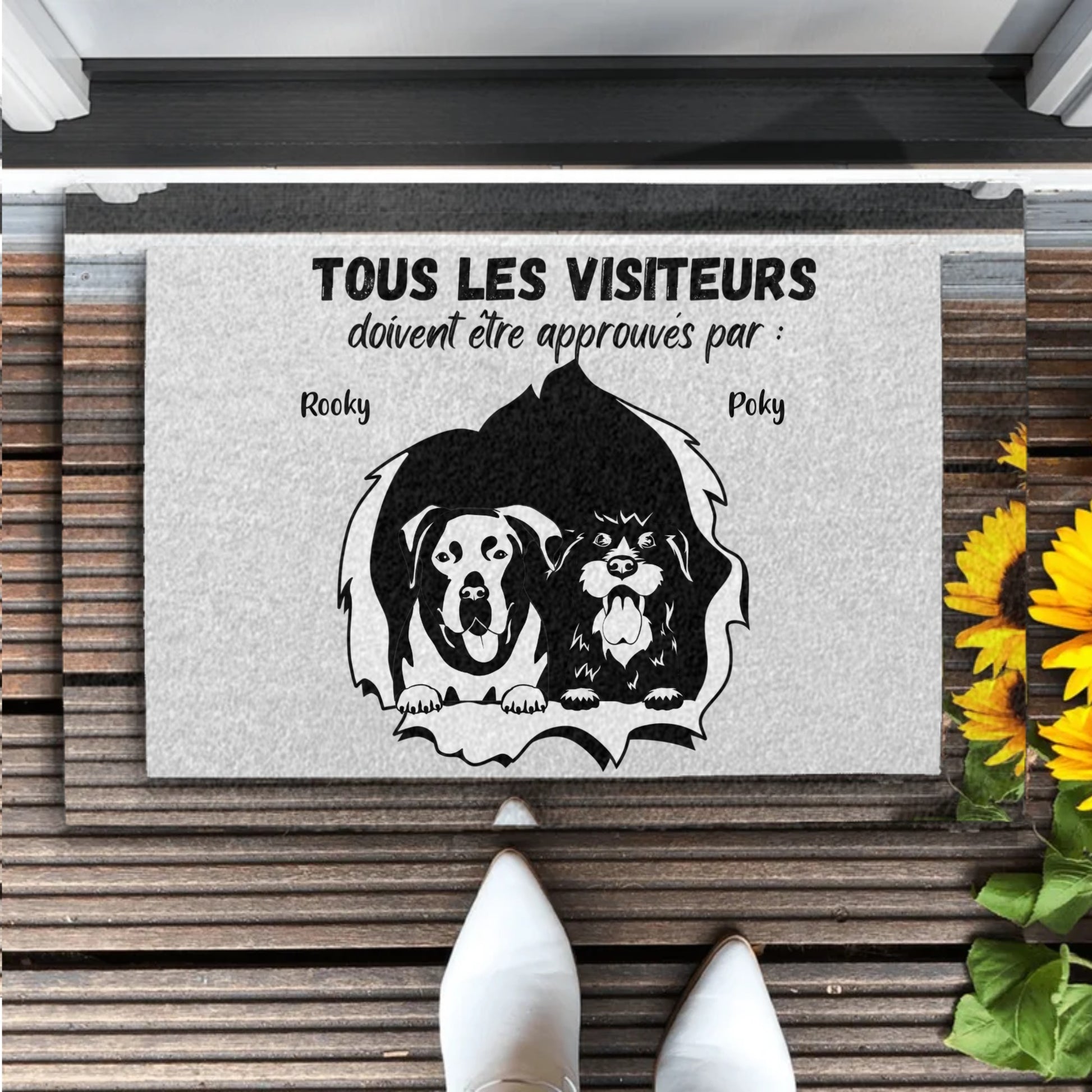 Tapis entree Personnalise Animaux
