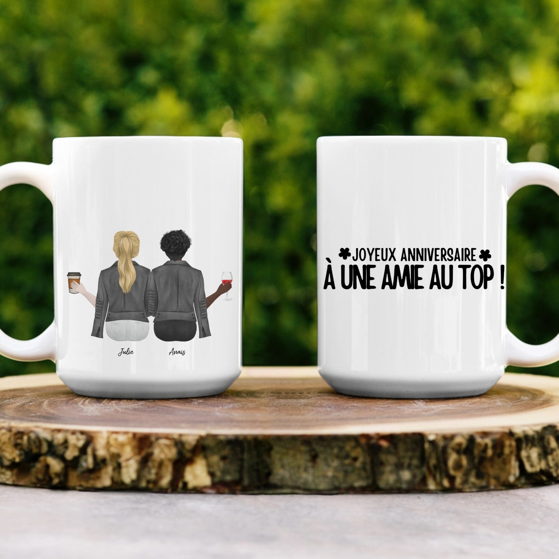Tasse Personnalisable Anniversaire Meilleure Amie
