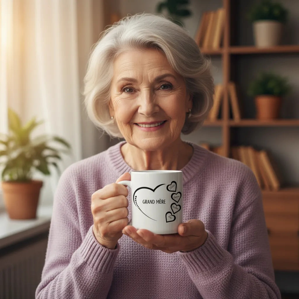 Tasse Personnalisable Maman et Grand Mère