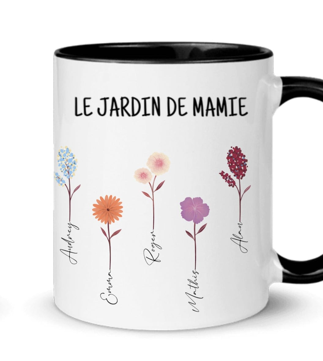 Tasse Personnalisable le Jardin de Mamie