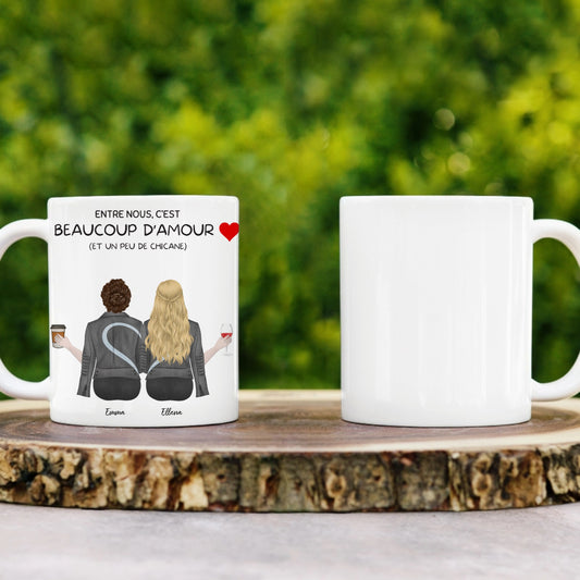 Tasse personnalise best friends
