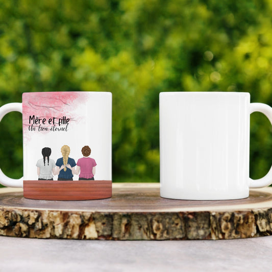 Tasse personnalisee Mere Fille