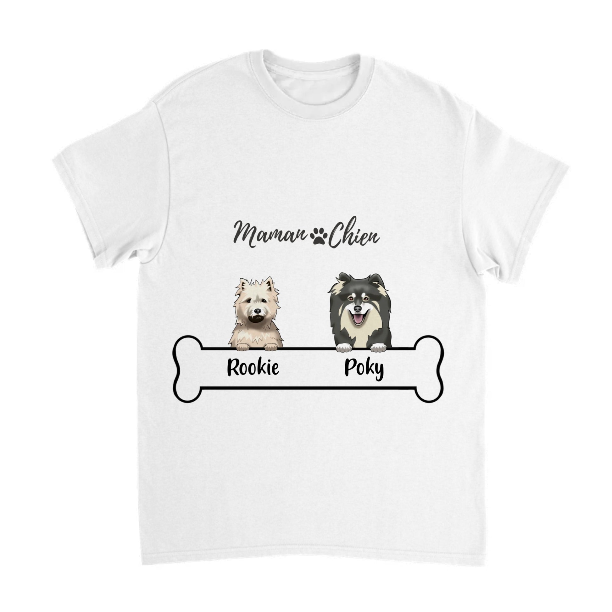 Tee Shirt Fete des Meres Personnalise