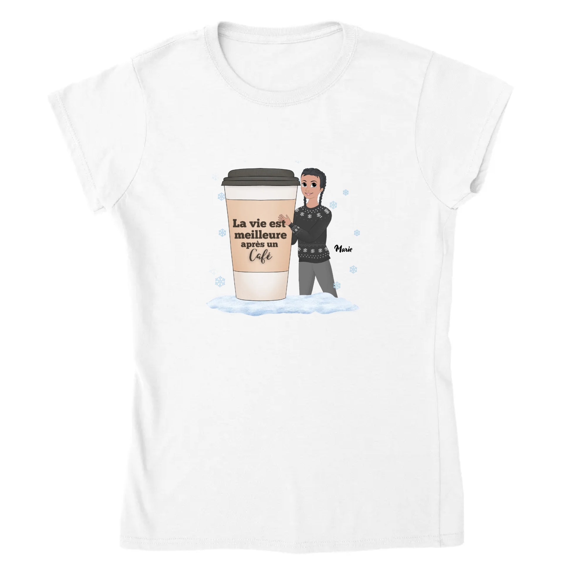 Tee shirt personnalise femme anniversaire