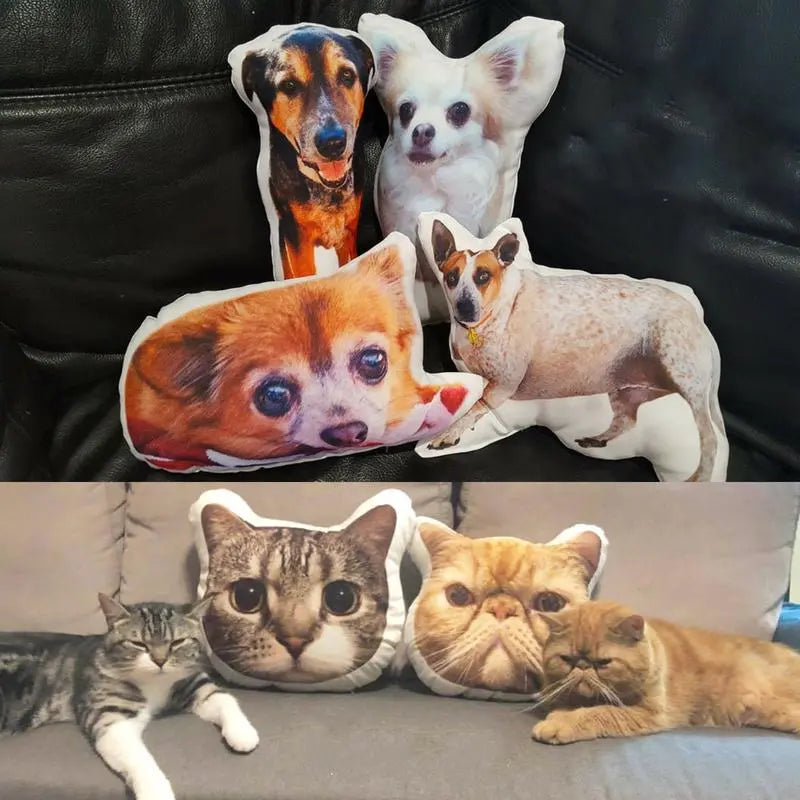 Coussin visage personnalisé