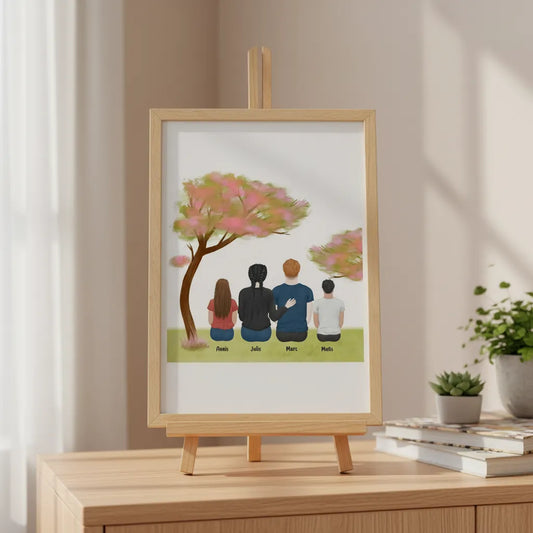 Poster Famille Personnalisé