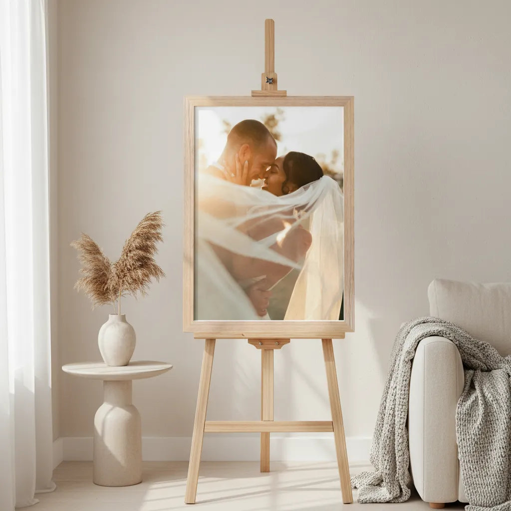 Poster avec cadre et photo personnalise