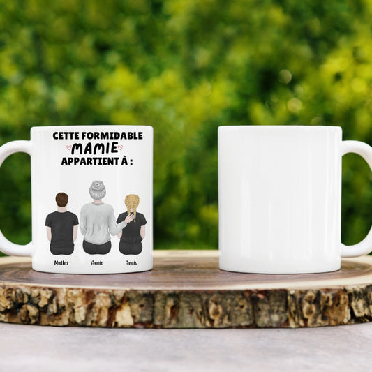 Tasse personnalisée mamie