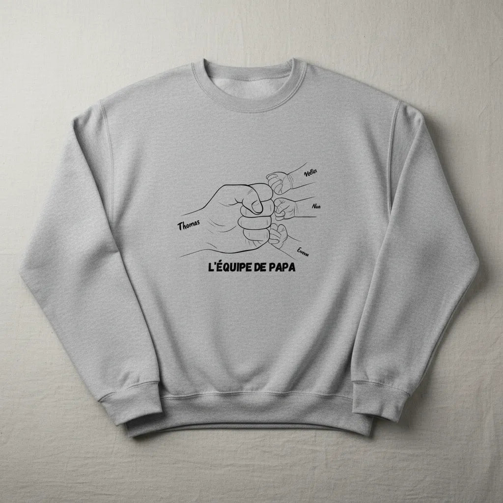 Sweat personnalisé papa