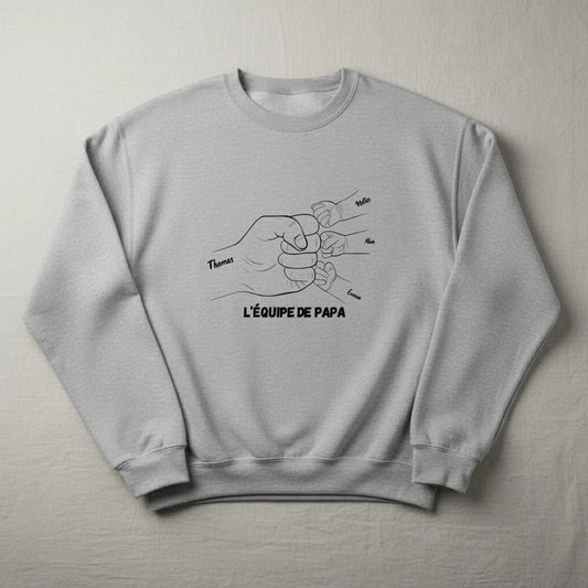 Sweat personnalisé papa